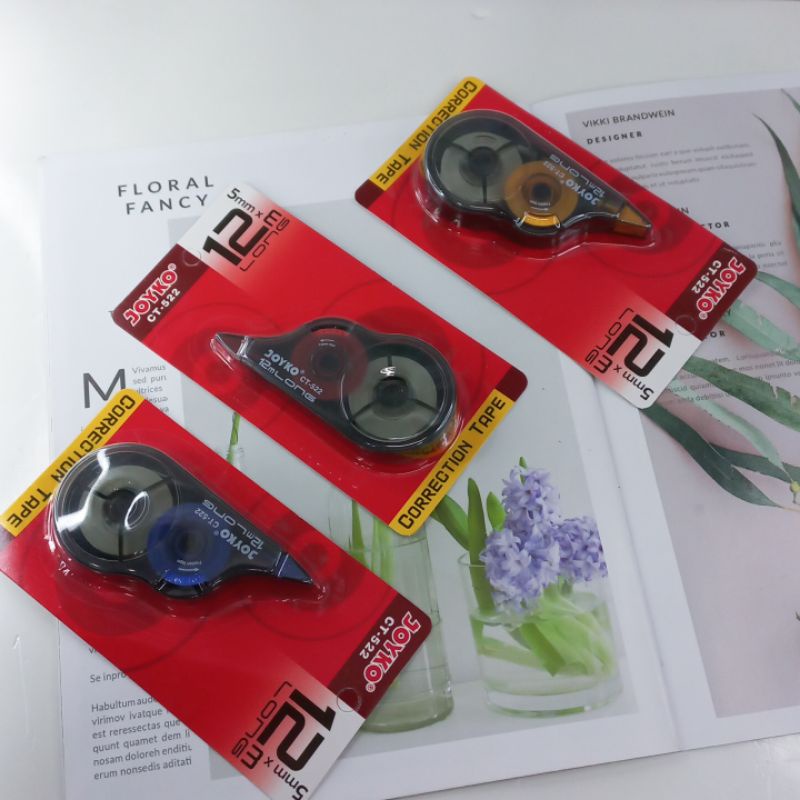 

Correction Tape Joyko Pita Koreksi Joyko Isi 1pcs