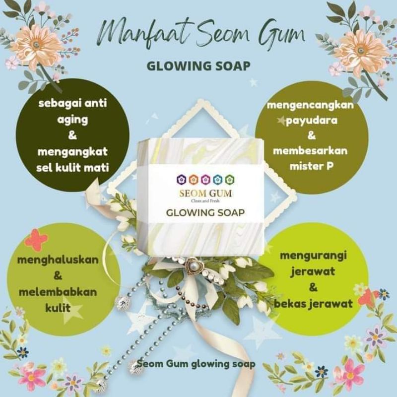 Sabun Seom Gum Clean and Fresh Feminine &amp; glowing Shop