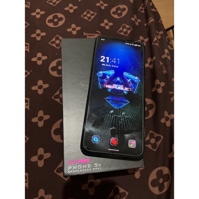 Asus ROG Phone 5s 8/128Gb Black Second Garansi RESMI FULLSET