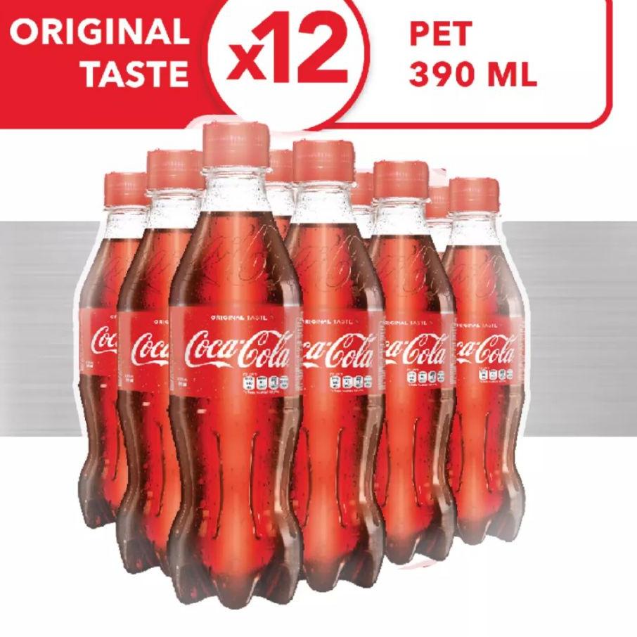 

Paling Laris--COCA COLA 390ML X 12 BOTOL - 1 DUS