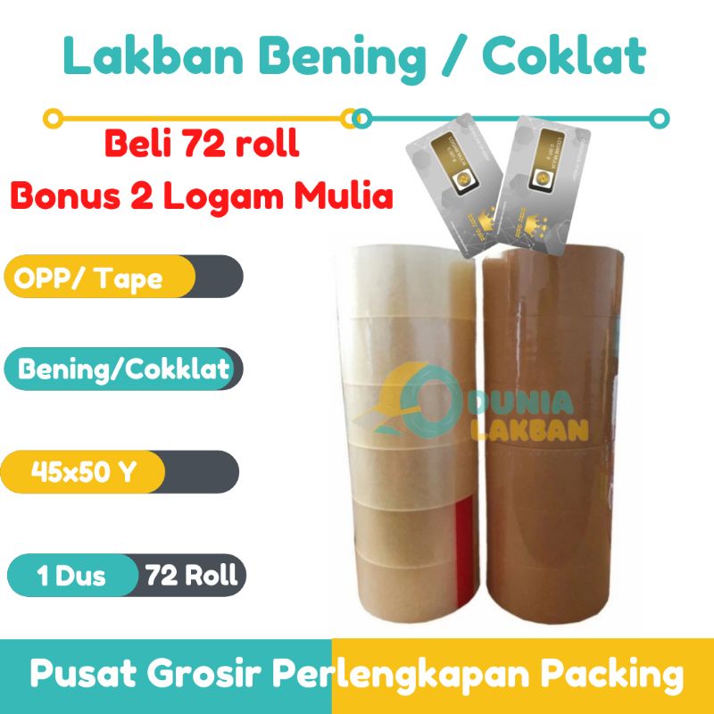 

LAKBAN BENING MURAH BERKUALITAS
