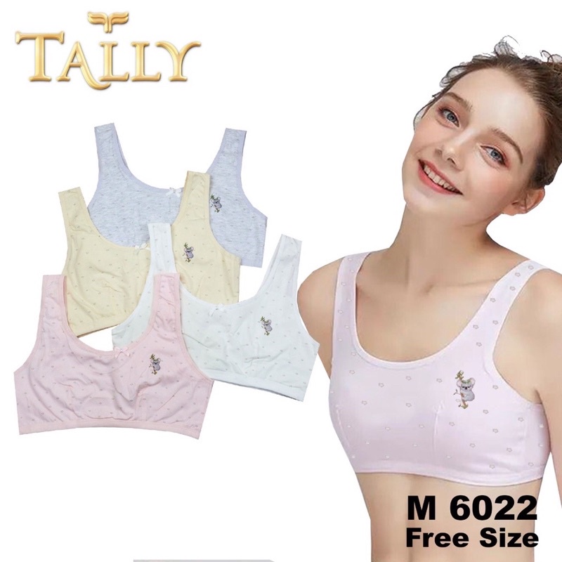 TALLY MINISET 6022 I TANPA BUSA I FREE SIZE I BAHAN KATUN