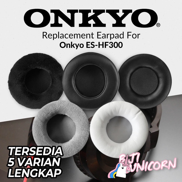 Earpad Earcup Ear Cushion Onkyo ES-HF300 ES HF300 HF 300 Bantalan Pad