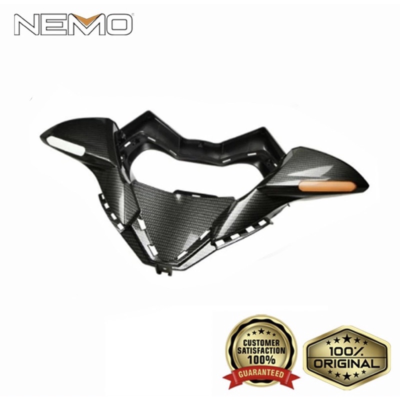 Spion body yamaha xmax carbon nemo / spion set body xmax plus sein karbon nemo