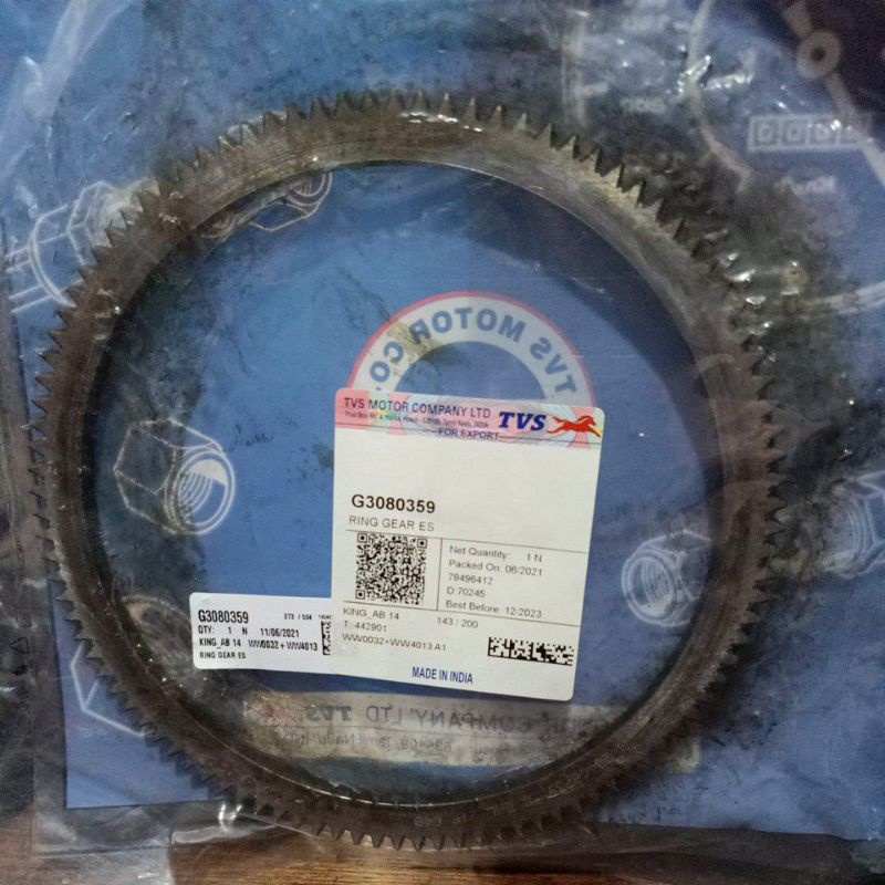 gigi magnet TVS roda tiga bajaj
