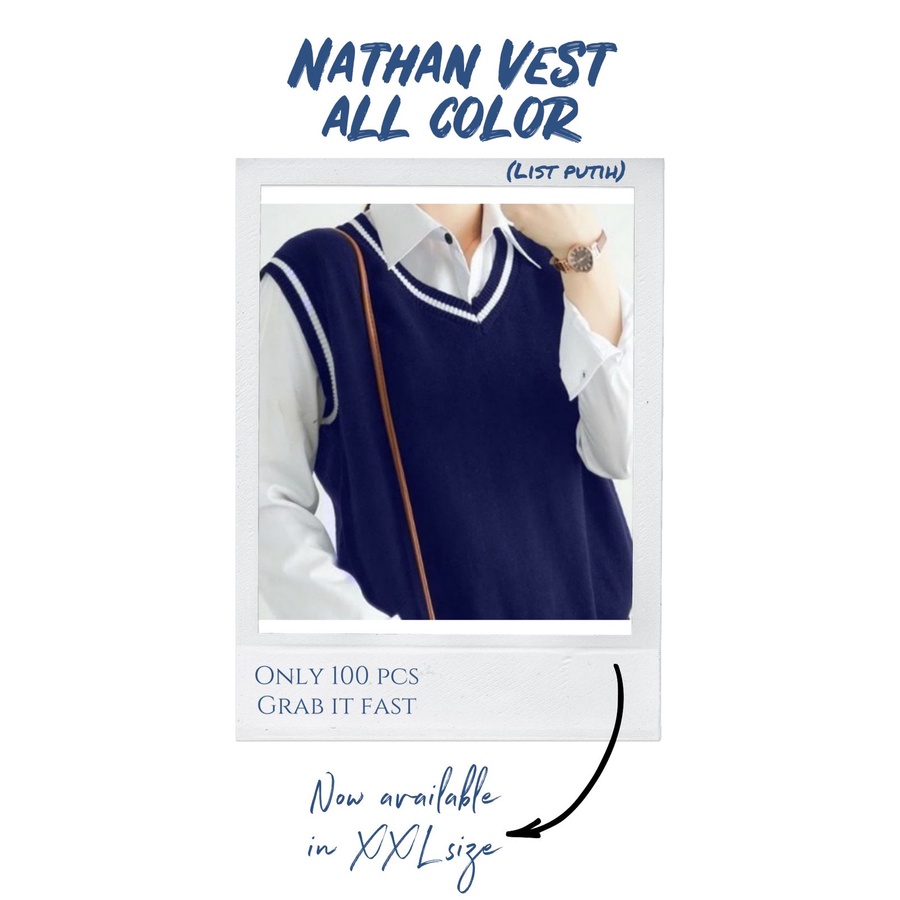 NAJAHSTORE / Nathan basic vest / nathalie list