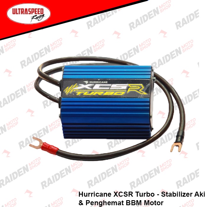 Hurricane XCSR Turbo - Stabilizer Aki & Penghemat BBM Motor