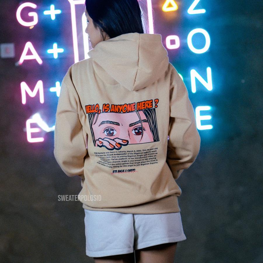 *Grosir* SWEATERPOLOSID x BTR — Hoodie Jumper BTR Angie Story Size M-XXL Penawaran Terbaik