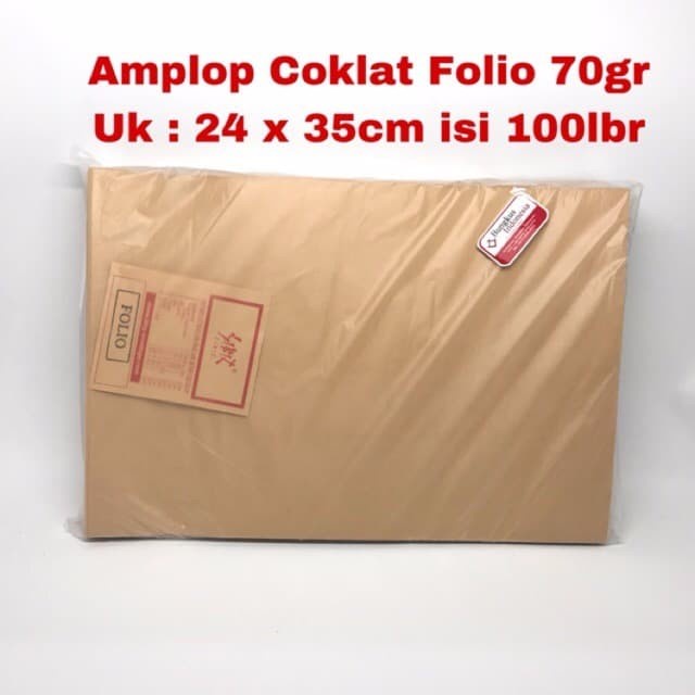 

Menakjubkan Amplop Coklat Uk Folio (1 Pack Isi 100Pcs) Limited