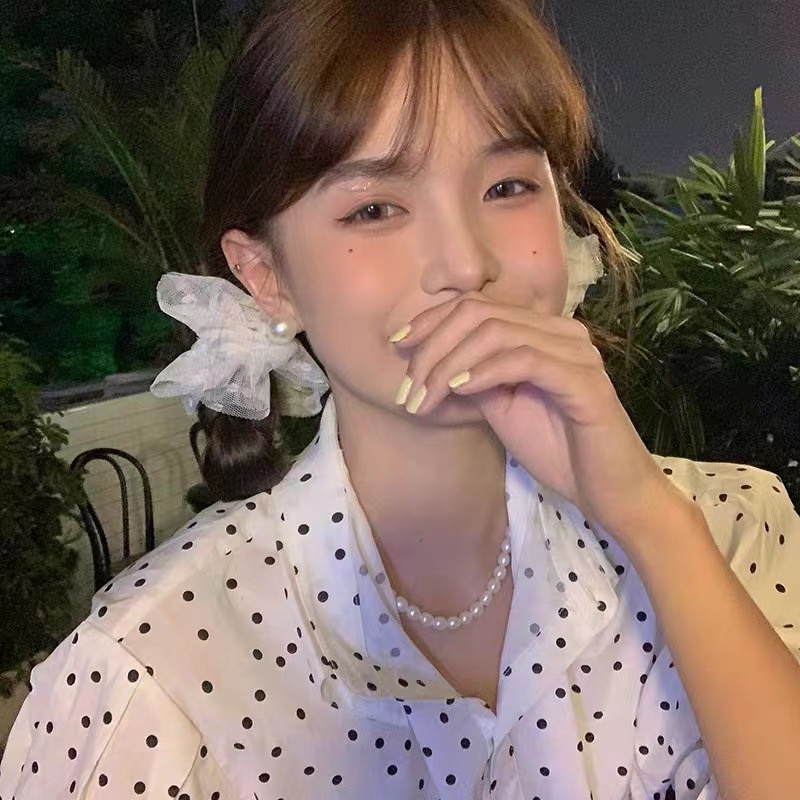 Ikat Rambut Scrunchie Korea Perempuan Fashion Aksesoris Rambut Wanita Bahan Kualitas Import AK251