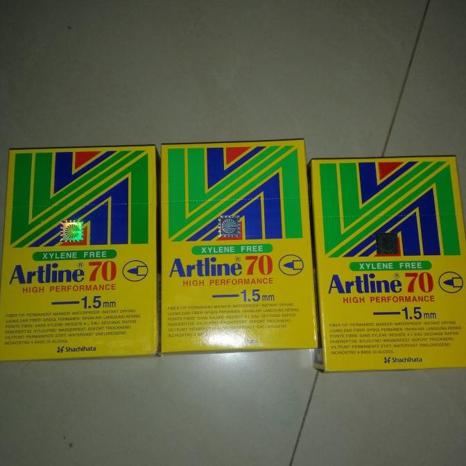 

[COD] spidol artline 70 xylene free permanent marker TERLENGKAP Kode 465