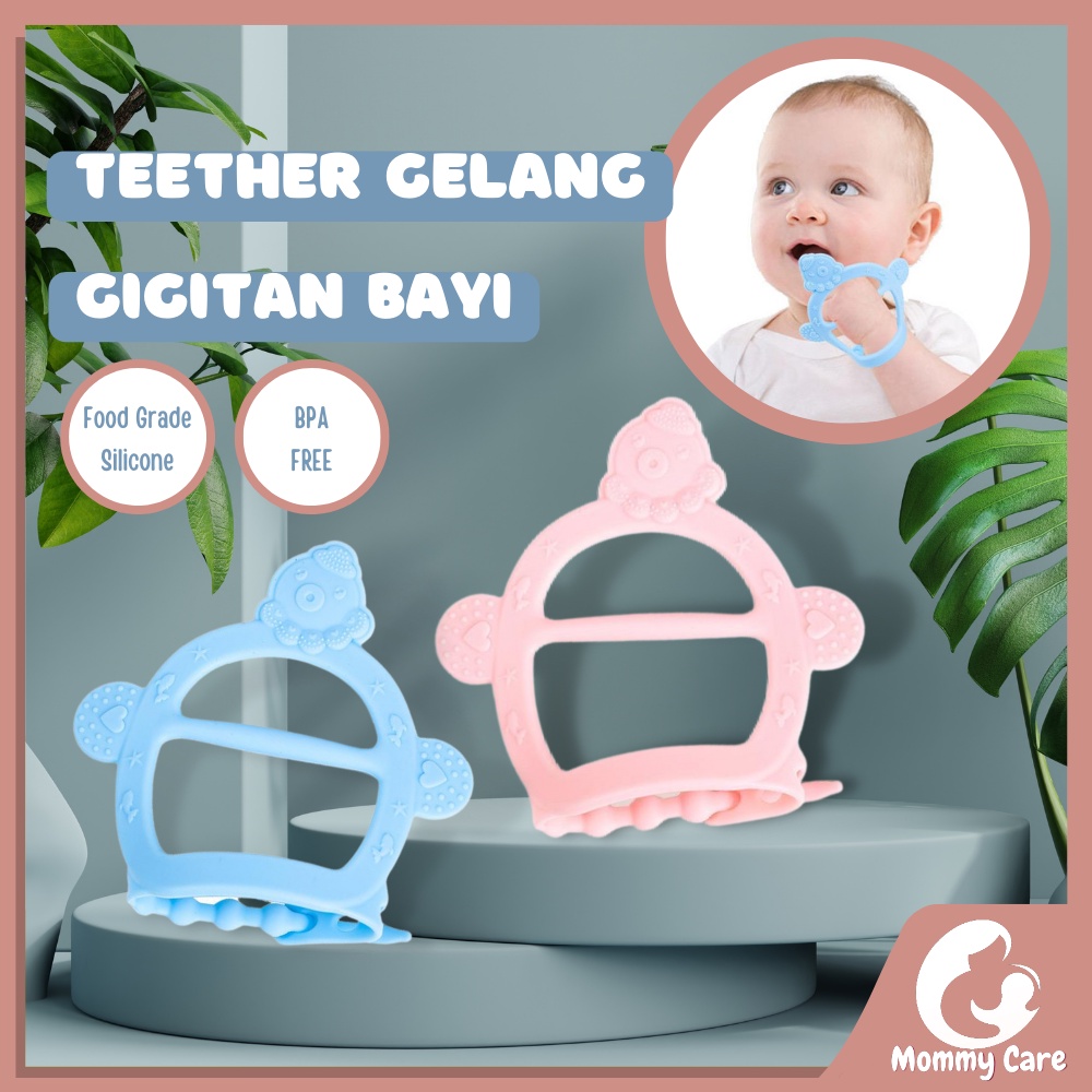 MOMMYCARE GELANG GIGITAN BAYI / TEETHER BAYI / MAINAN GIGITAN BAYI