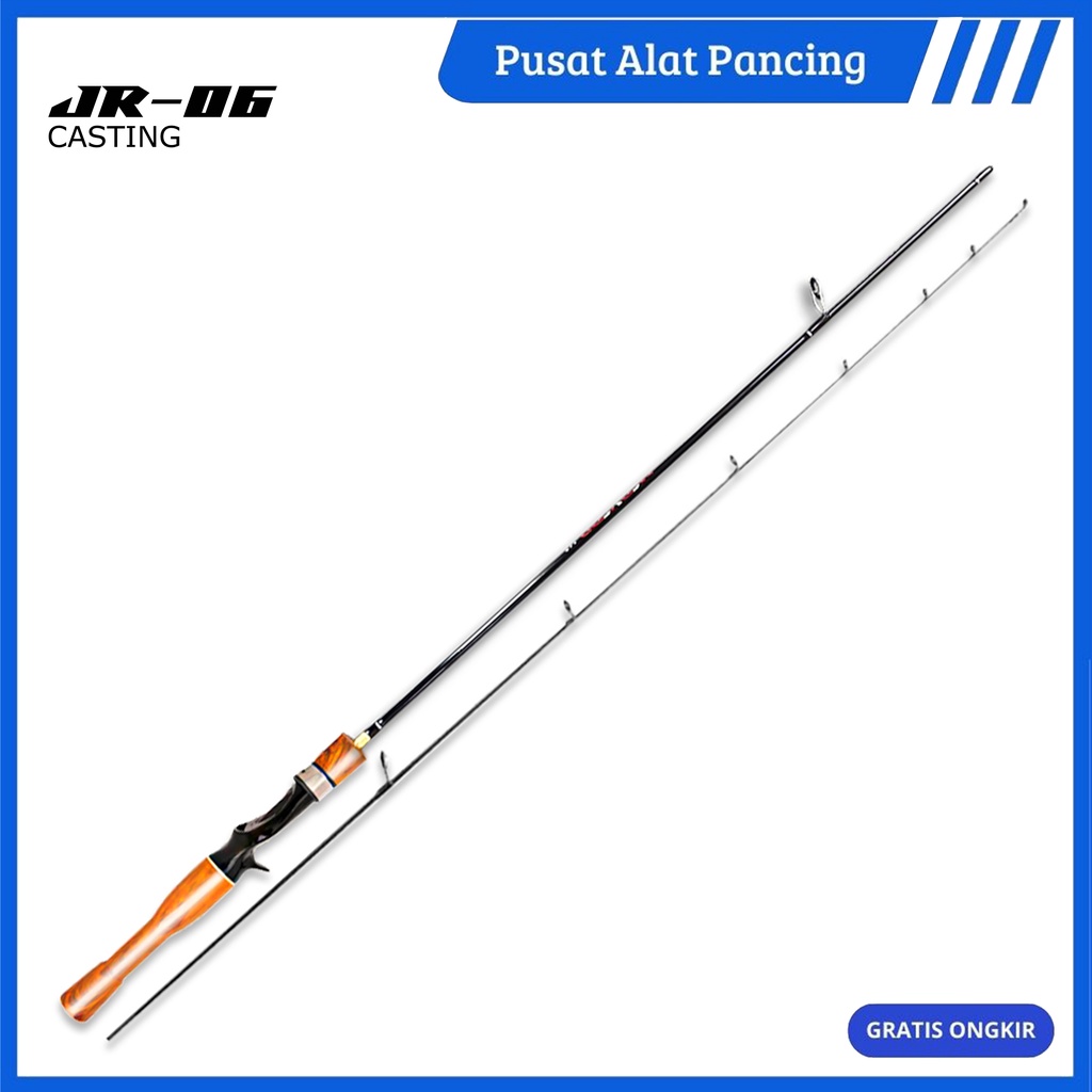 Joran Pancing Spinning &amp; Bait Casting Carbon Solid Horse Mount Rod UL Super Lembut Micro-Object Lua Rod Water Drop Wheel Set Pegangan Joran Ultra Light