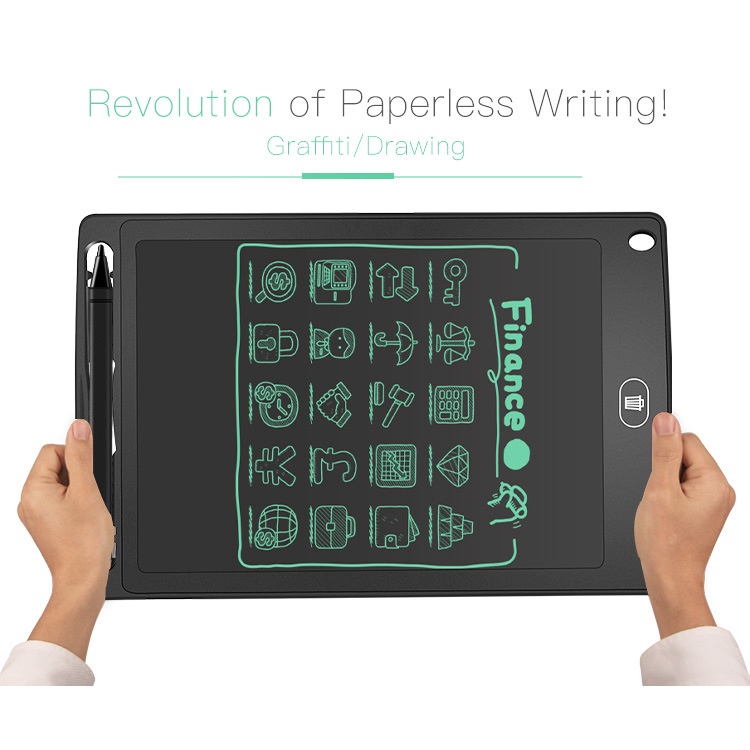 LCD DRAWING Writing Tablet Board tab Alat tulis Papan Pen Layar 8.5 inch digital anak Sekolah mainan Gambar Lukisan Edukasi