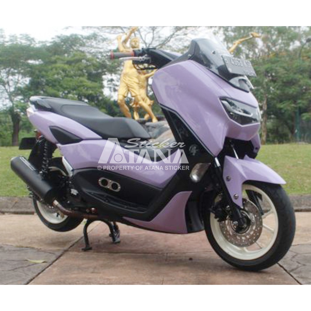 Skotlet Ungu Glossy Scotlet Purple Tua Muda Stiker Lilac Taro Violet Metalik Sticker Gloss Kilap Decal Vinyl Meteran Roll Sepeda Motor Matic Mobil Scotlite Body Scotlight Nyala Dekorasi Kaca Background Aquarium Lantai Tiang Aksesoris Scoopy PCX NMAX Vespa