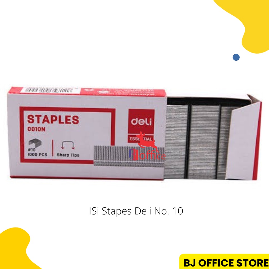 

Deli Isi Staples Kecil No.10 E0010N - Berkualitas