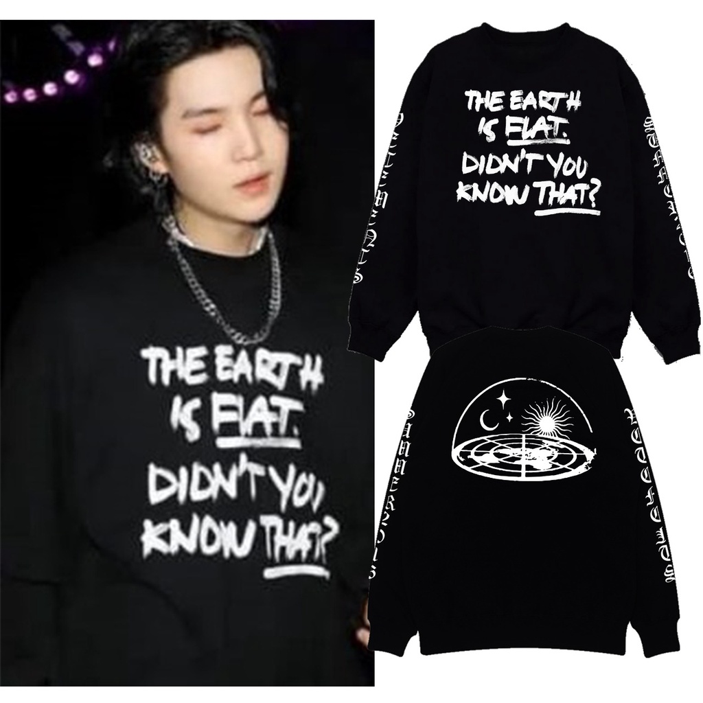 Sweater  bangtan suga bumi datar konser busan