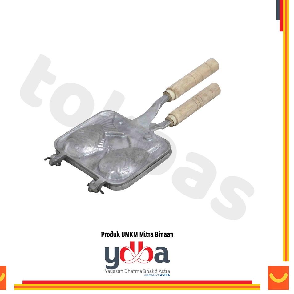 ARTSs9S3--Cetakan Wafel Ikan Aluminium Waffle Kue Bentuk Ikan Taiyaki 2 Sisi YY-001-X