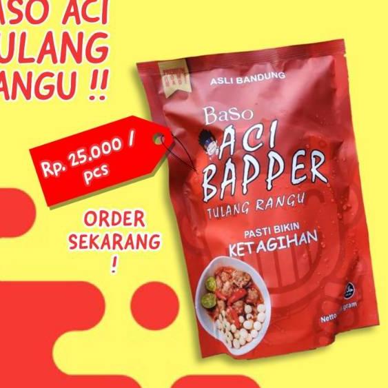 

FREE ONGKIR!Bapper Tulang Rangu - Paket Reseller Baso Aci Bapper Tulang Rangu - Bacitul - Distributor Bapper|RA1
