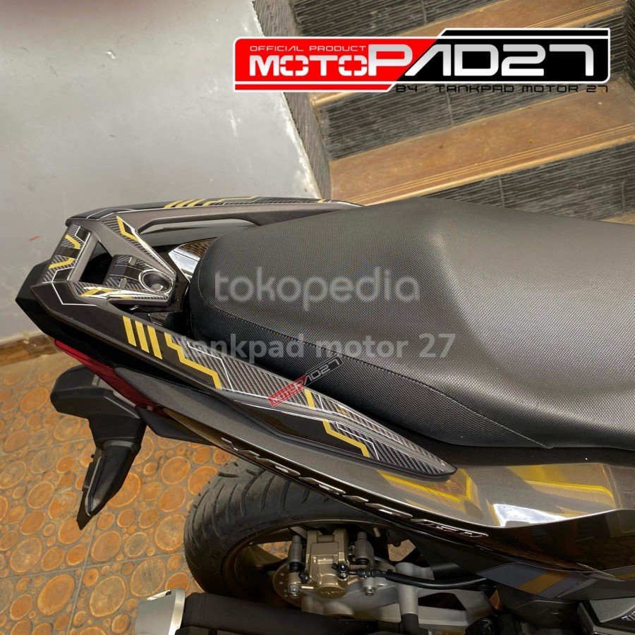 motopad27 stiker sticker resin bagian behel Honda VARIO 160