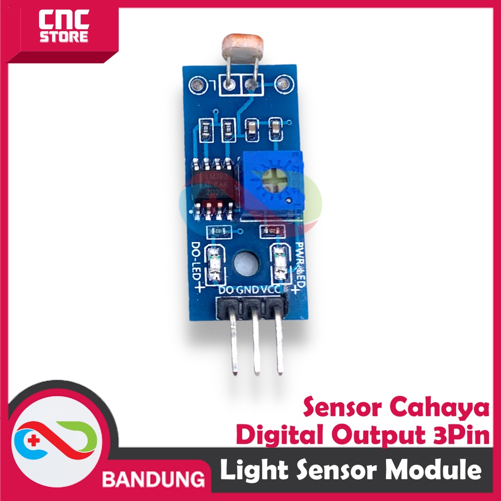 PHOTOSENSTIVE LIGHT LDR RESISTANCE SENSOR CAHAYA MODULE LDR MODULE