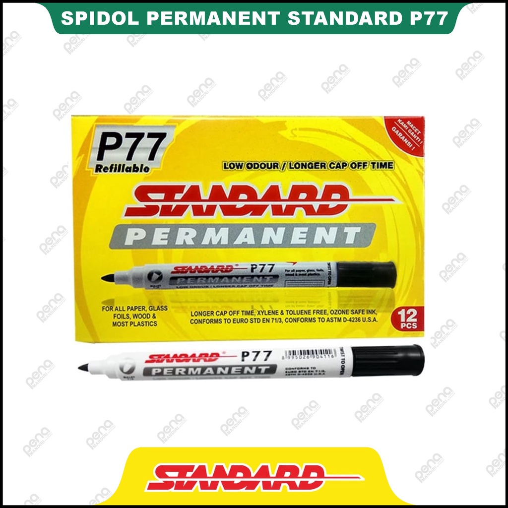 Standard spidol permanent/spidol permanen/spidol permanen standard/spidol permanen