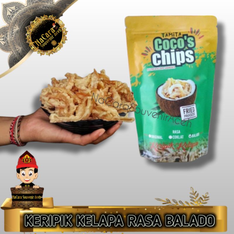 

KERIPIK KELAPA SABANG || Tamita Coco's Chips Asli Rasa Kelapa Sabang