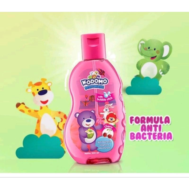 KODOMO BODYWASH WITH BUBBLE STICK - SABUN MANDI ANAK KODOMO 200 ML / SABUN KODOMO / SABUN MANDI BAYI