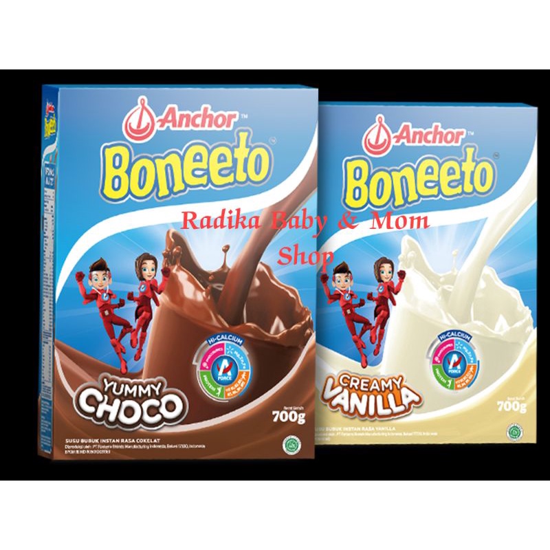 

Boneeto 685g Rasa Vanila dan Rasa Coklat