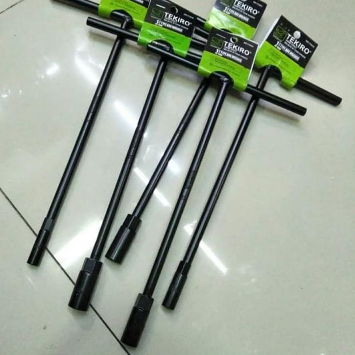 Dijamin puas--Kunci T TEKIRO 8 10 12 13 14 SATUAN T type sock ECERAN Kunci sok T TEKIRO ECER