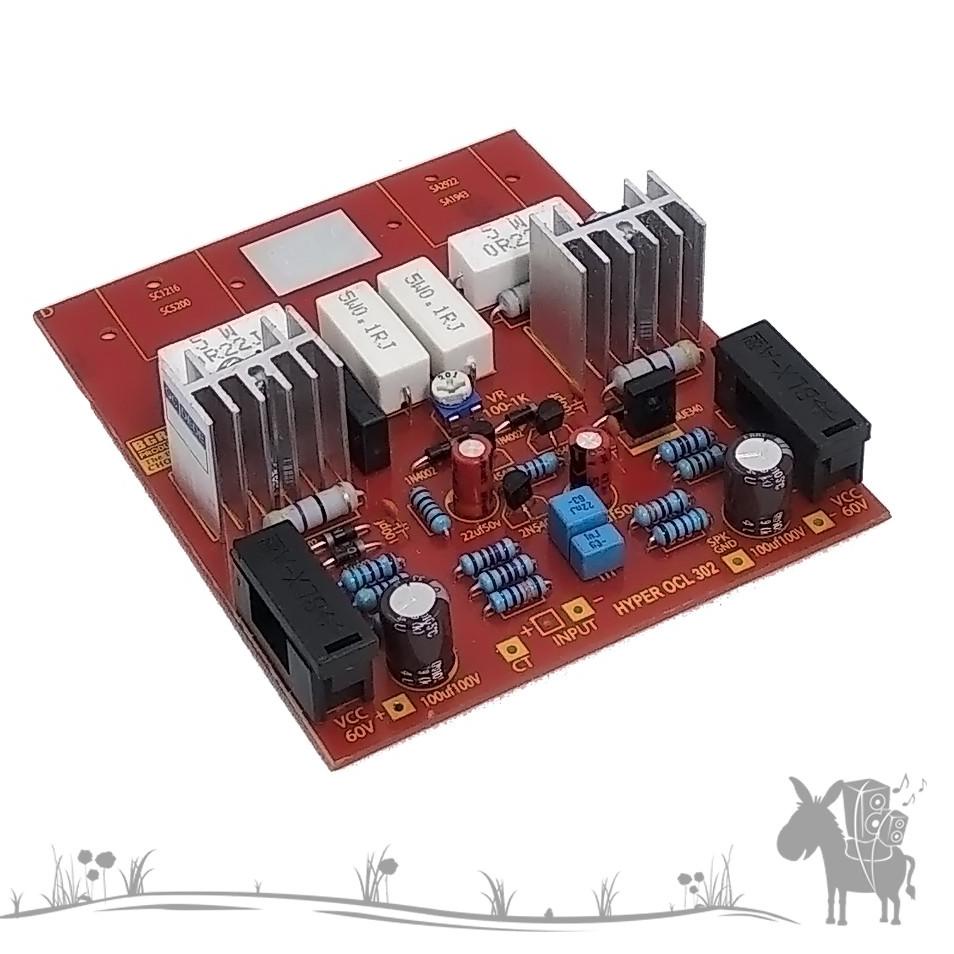 FLASH SALE KIT POWER AMPLIFIER HYPER OCL 300W TANPA TR 300W - TR  POWER AMPLIFIER MONO BELL BGR ??