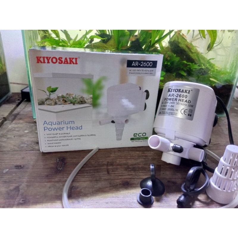 Power Head 2600 Kiyosaki AR 2600 Pompa Aquarium 2600