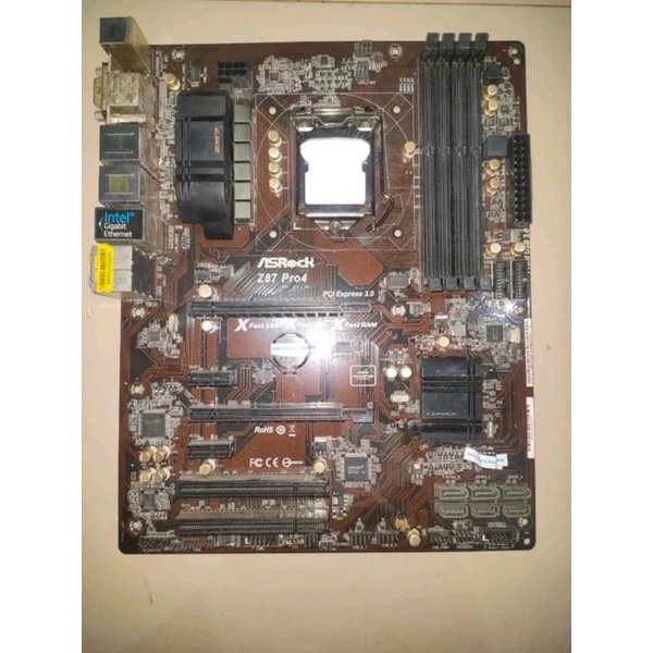 Motherboard Asrock z87 pro4 Gaming Mantap