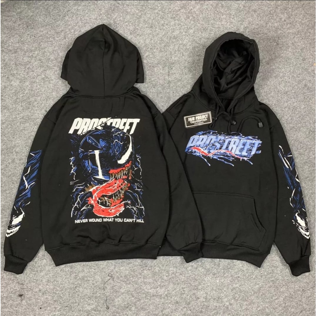 Hoodie Jumper Prostreet Anak Laki laki Tanggung Usia 6-11Tahun/hoodieMusim panas/hoodie motoran/Sweater Prostreet Vanom v2 Terbaru