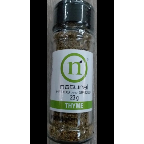 

Natural Tyme Shake Glass Bottle Timi Botol Kaca