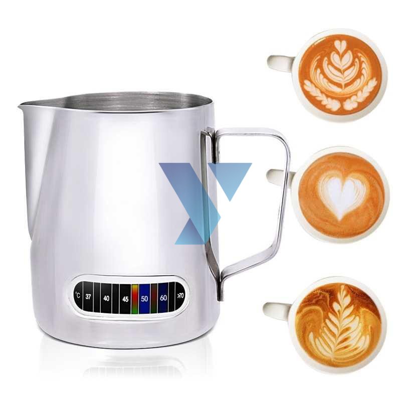 Leeseph Teko Kopi Espresso Latte Art 600ml with Thermometer ( Al-Yusi )