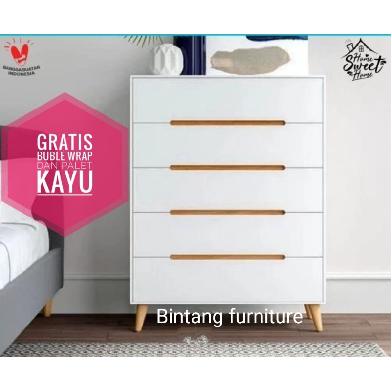 nakas laci minimalis meja kamar meja sudut lemari laci/Drawer