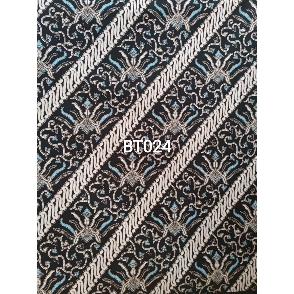 BT 024 kain batik terbaru jual meteran rollan harga per setengah meter  happychild