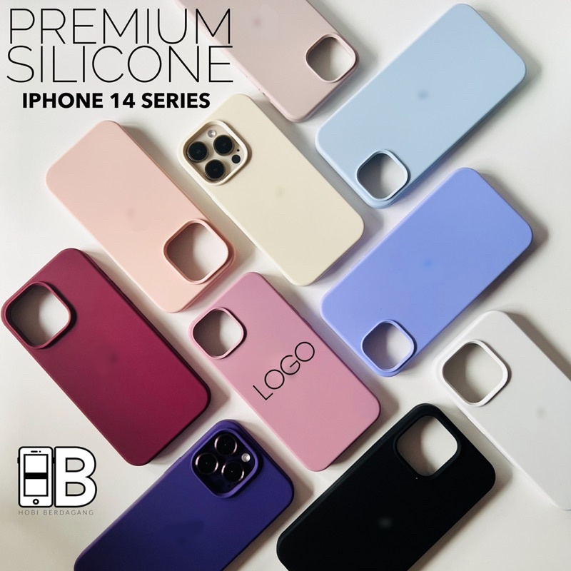 FULL COVER Silicone Premium Case for iPhone 15 , 15 PLUS , 15 PRO , 15 PRO MAX