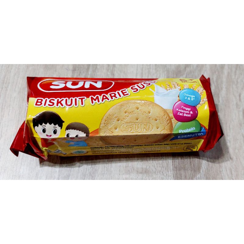 

Sun Biskuit Marie Susu 80 gr