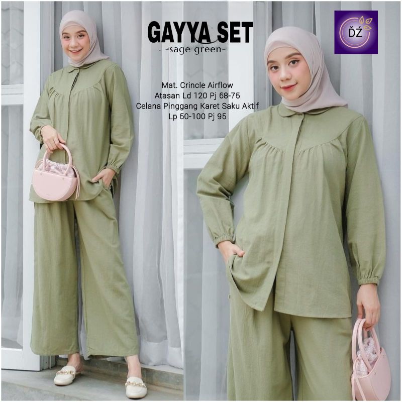 GAYYA SETELAN BAJU WANITA TERBARU