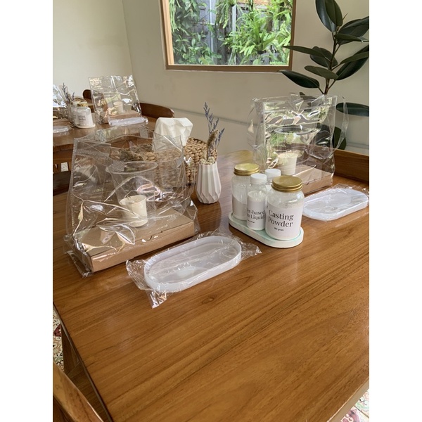 DIY Kit Oval Tray Eco-resin