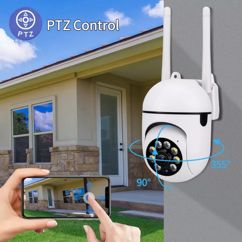 NEW IP CAM V380 MINI WIRELESS HD 1080P PTZ SPEED DOME 8MP CAMERA WIFI IN/OUT