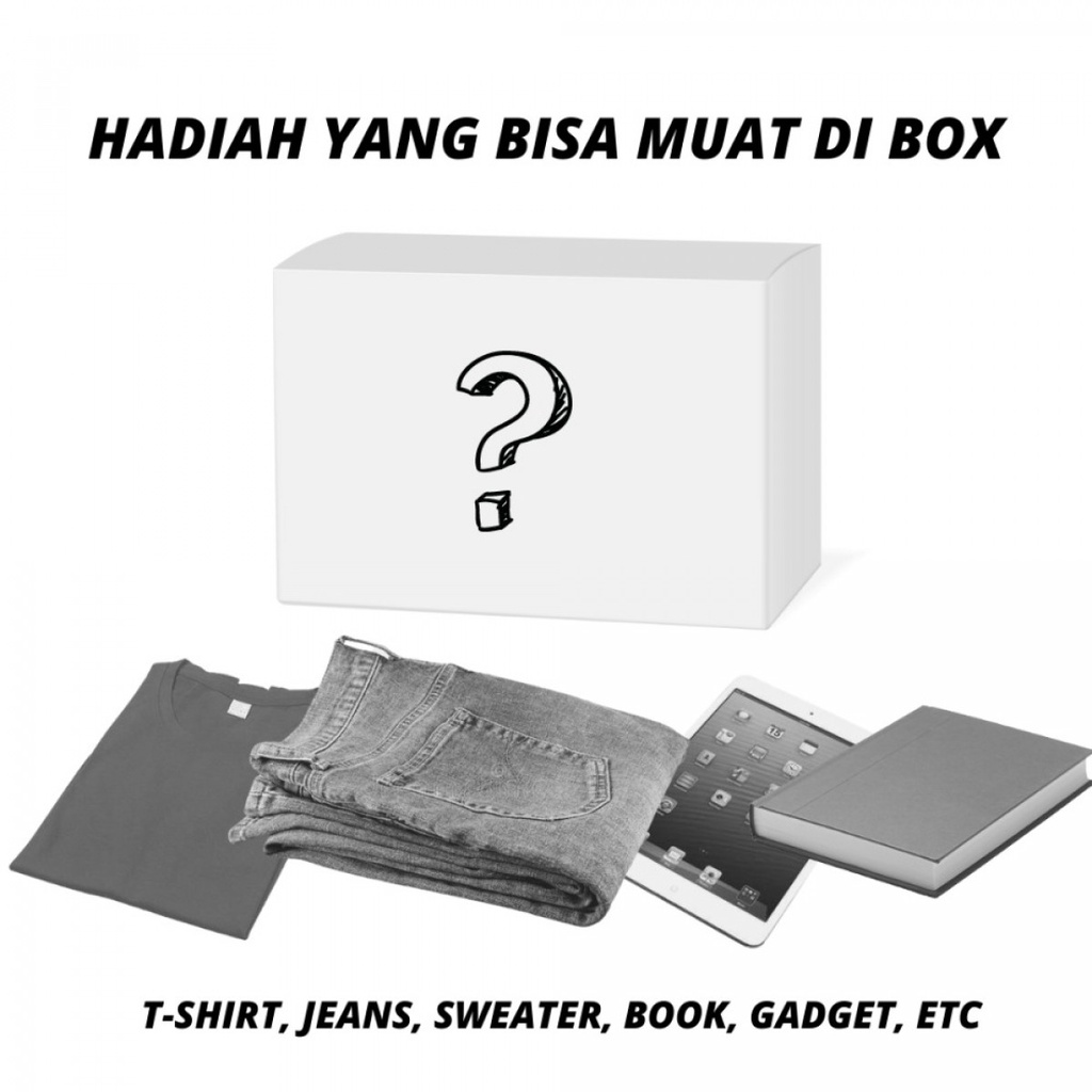 Prank Gift Box Kotak Kado Hadiah Hampers Lucu - Ramlet