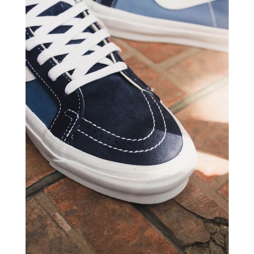 VANS SK8-HI VAULT OG LX NAVY/WHITE ORIGINAL 100% ( SPRING SUMMER '20 )