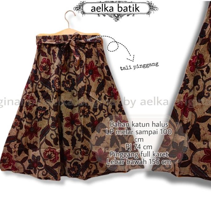 rok batik pendek payung 7 8 jumbo klok jarik wanita dewasa premium mod
