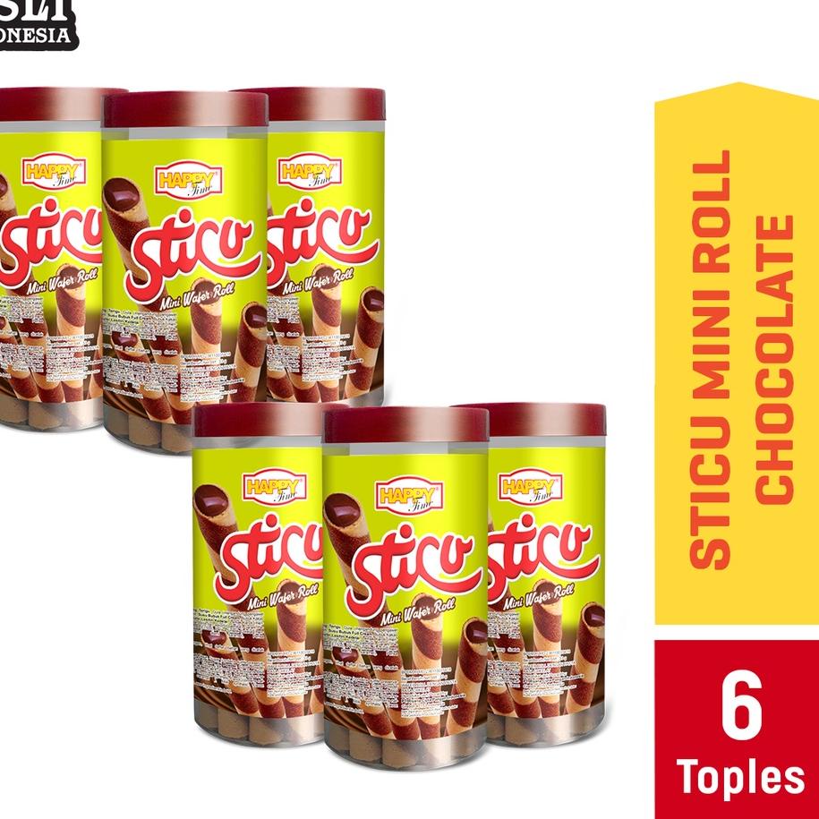 

Deals--Happy Time Astor Sticu Mini Wafer Roll Chocolate (6 Toples)