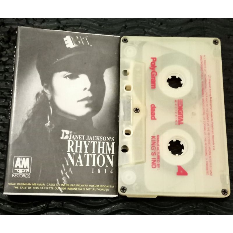 Kaset Pita Janet Jackson - Rhythm Nation 1914
