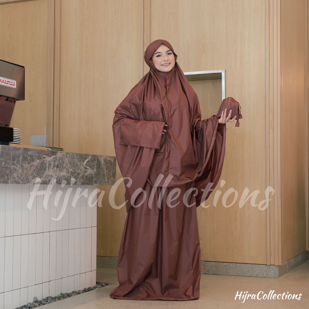 Mukena Travel Mini Parasut Korea 2 in 1 Ranaa + Sajadah