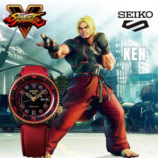 Jam Tangan Pria Seiko 5 Sports SRPF20K1 KEN RUSH N BLAZE LIMITED EDITION